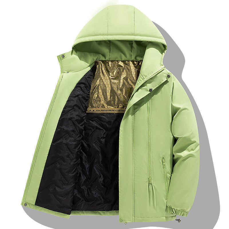 Damen winterliche Outdoor-Jacke mit thermoregulierendem Innenfutter und praktischen Taschen EB