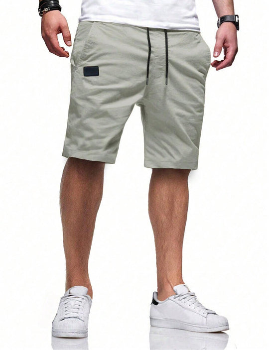 Herren bequeme Sport Shorts mit praktischen Taschen und elastischem Bund EB