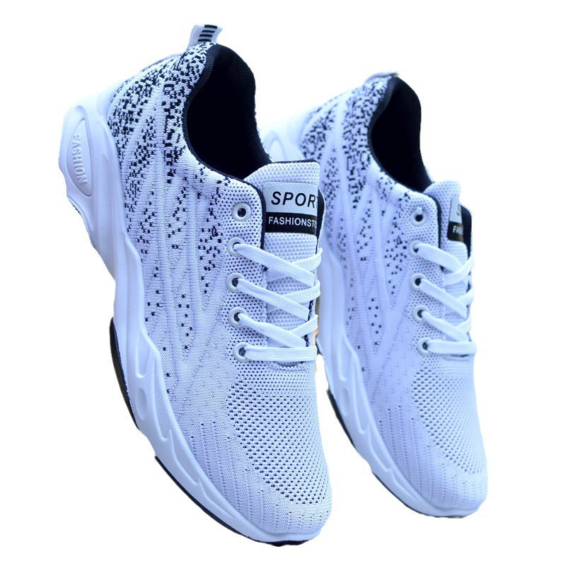 Damen Sportliche Lightweight Sneakers mit atmungsaktivem Mesh-Obermaterial EB