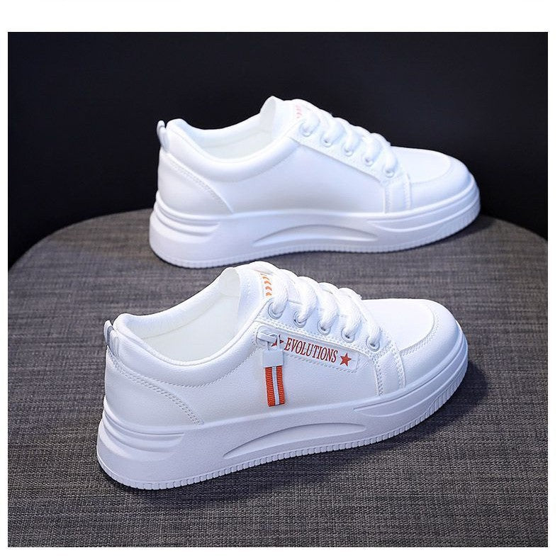 Damen Sneakers mit modischem Design und gebauchter Sohle EB