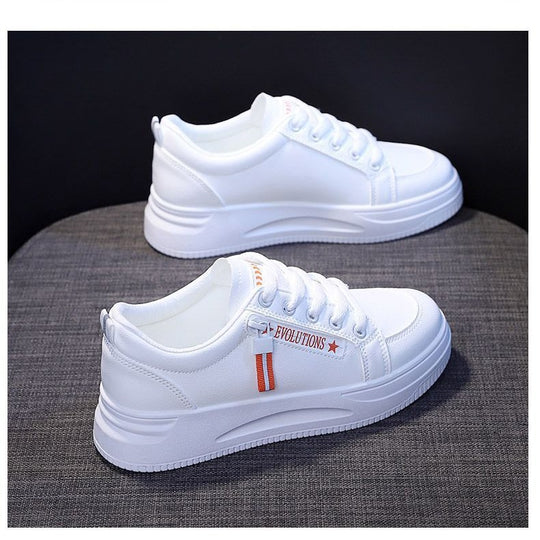 Damen Sneakers mit modischem Design und gebauchter Sohle EB