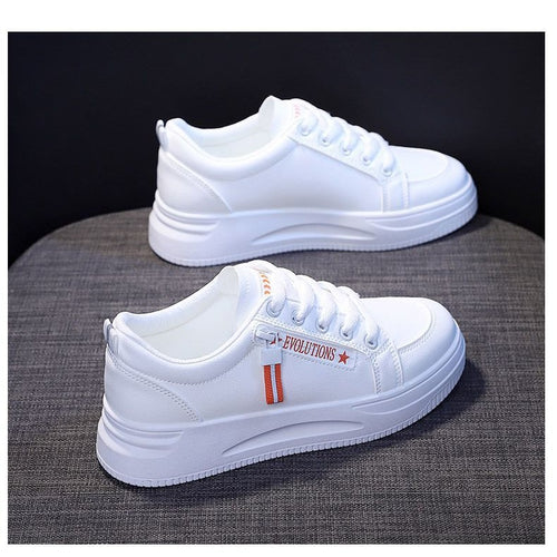 Damen Sneakers mit modischem Design und gebauchter Sohle EB
