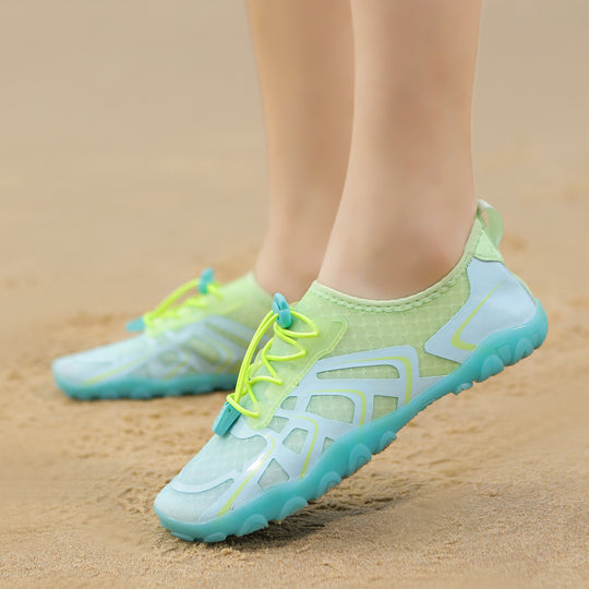Damen Flexibile Wassersport-Schuhe mit rutschfester Sohle und atmungsaktivem Obermaterial EB