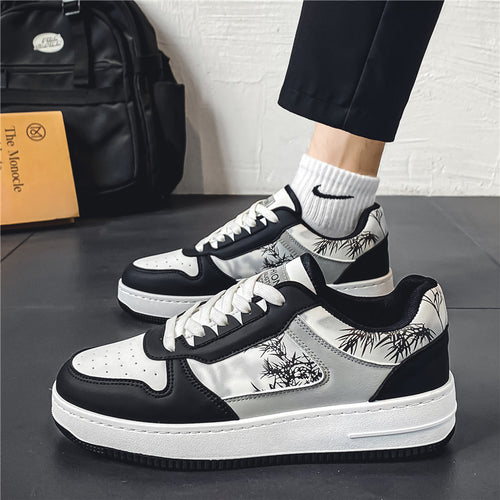 Damen Sneakers mit floralem Design EB