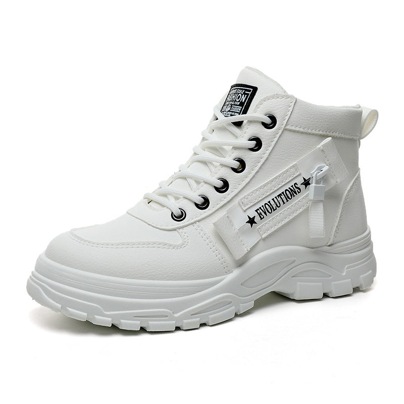 Damen modische High-Top Sneakers mit strapazierfähigem Obermaterial und optimaler Dämpfung EB