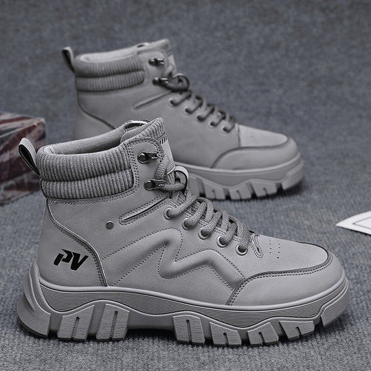 Damen Chunky High-Top Sneakers mit strapazierfähiger Sohle EB