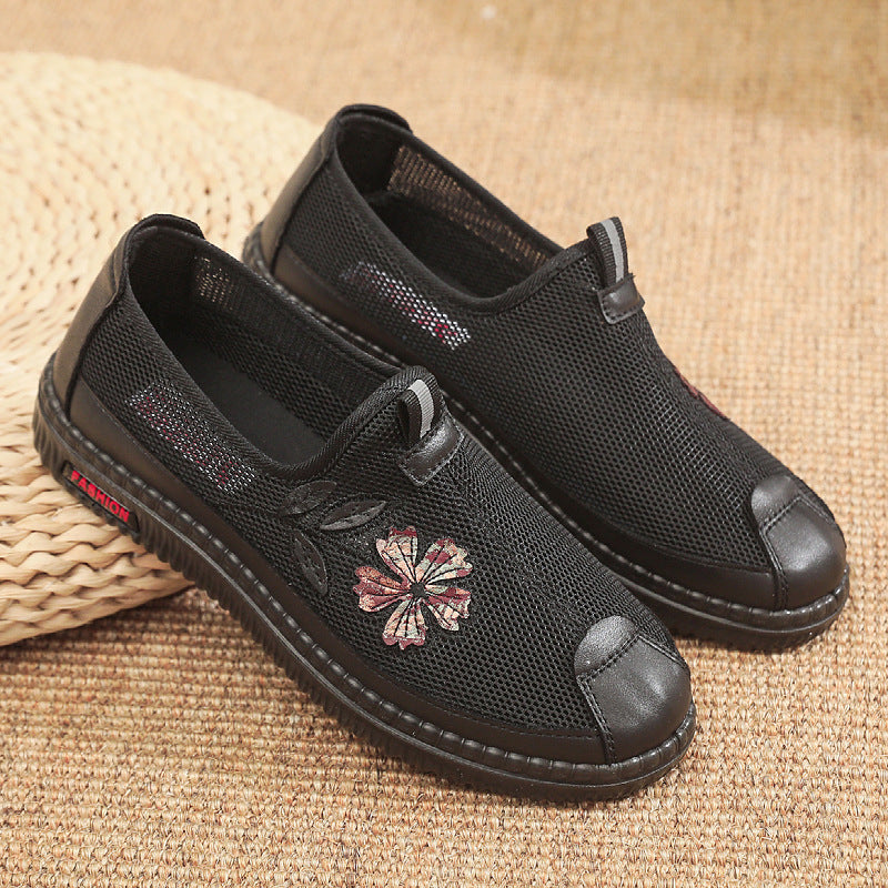 Damen Atmungsaktive Freizeitschuhe mit floralem Design EB