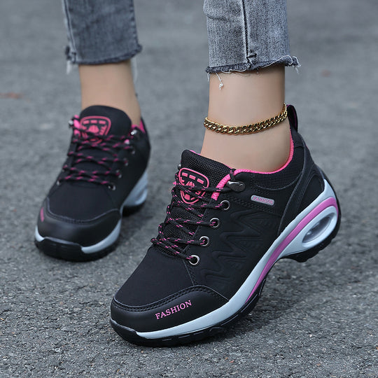 Damen Sportliche Dämpfungssneakers mit atmungsaktivem Obermaterial EB