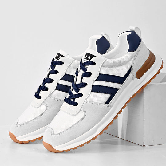Damen Sportliche Sneakers mit atmungsaktiver Mesh-Oberfläche und rutschfester Sohle EB