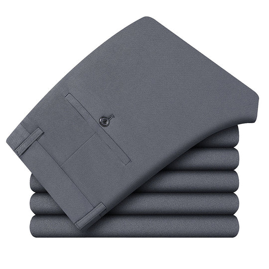 Herren Businesshose Slim‑Fit mit Bügelfalte und verdeckten Gesäßtaschen EB