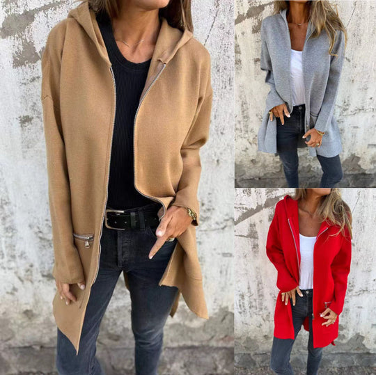 Damen lange Joggingjacke EB