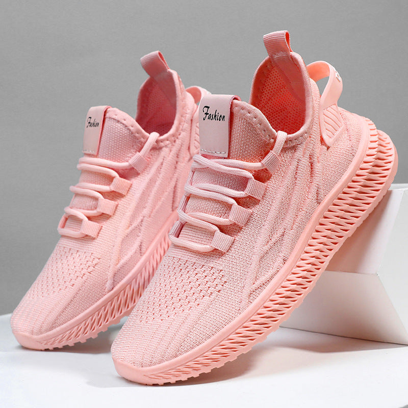 Herren nan gestrickter Slip-On Sneaker mit elastischer Schnürung, sockenähnlichem Schaft und profilierter rutschfester Laufsohle EB