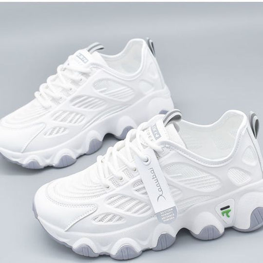 Damen Lauf-Sneaker mit atmungsaktiver Oberflächenstruktur und dämpfender Sohle EB