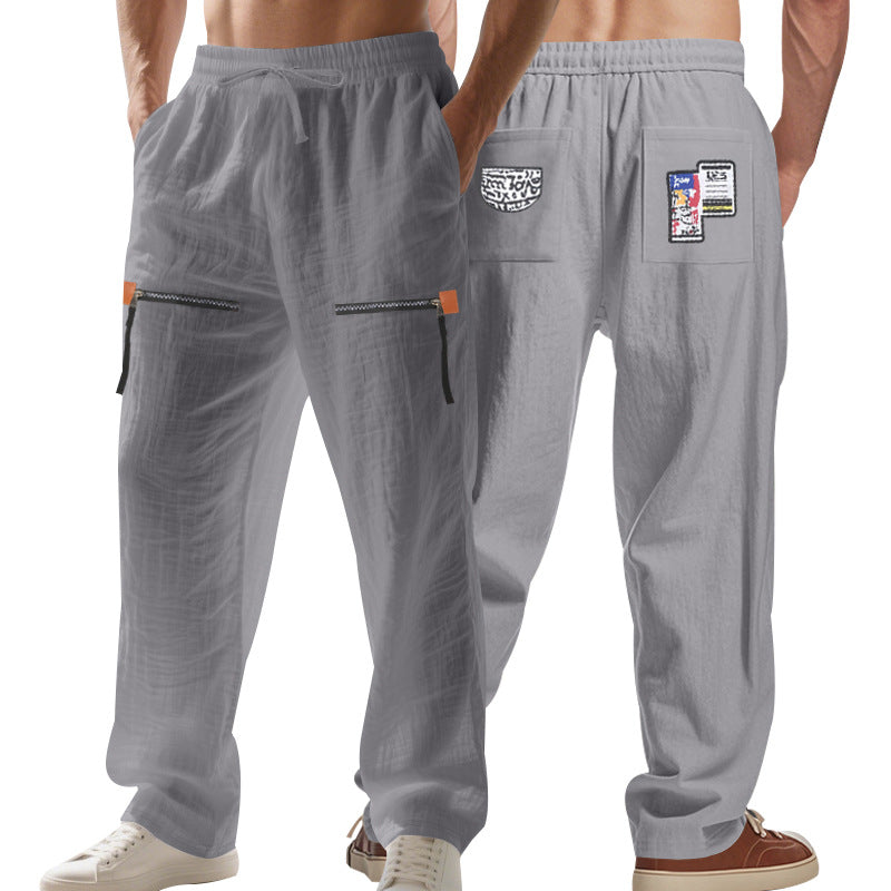 Freizeithose Herren mit verstellbarem Bund und praktischen Taschen