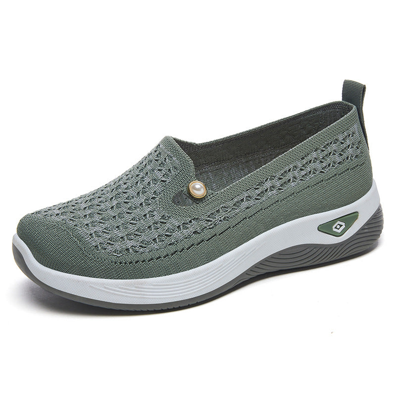 Damen Komfortable Strickschuhe mit ergonomischem Design EB