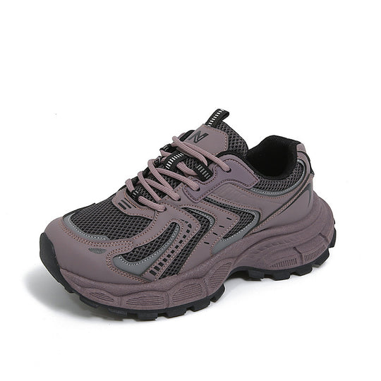 Damen Sportliche Freizeitschuhe mit atmungsaktiver Mesh-Oberfläche und stoßdämpfender Laufsohle EB