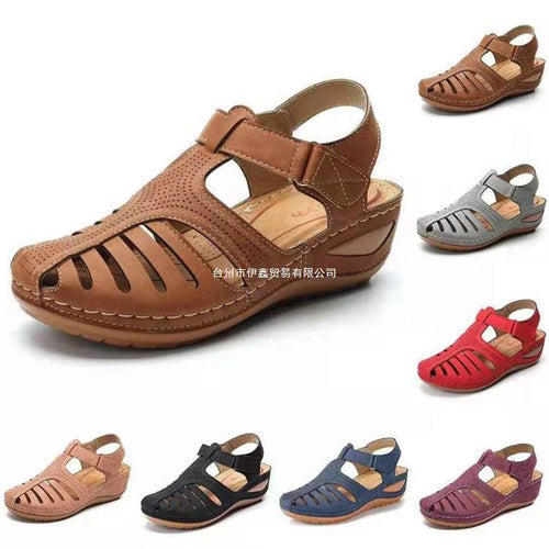 Damen Komfortable und atmungsaktive Schnürsandalen EB