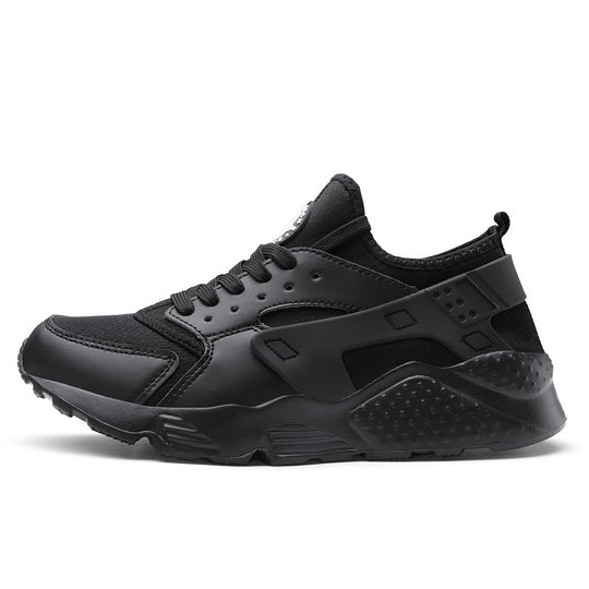 Damen sportliche Sneaker mit atmungsaktiver Oberflächenstruktur und rutschfester Sohle EB