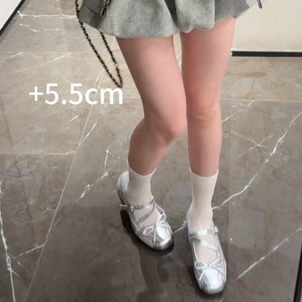 Damen elegante Mary Jane Ballerinas mit dekorativem Riemchen und komfortablem Fußbett EB