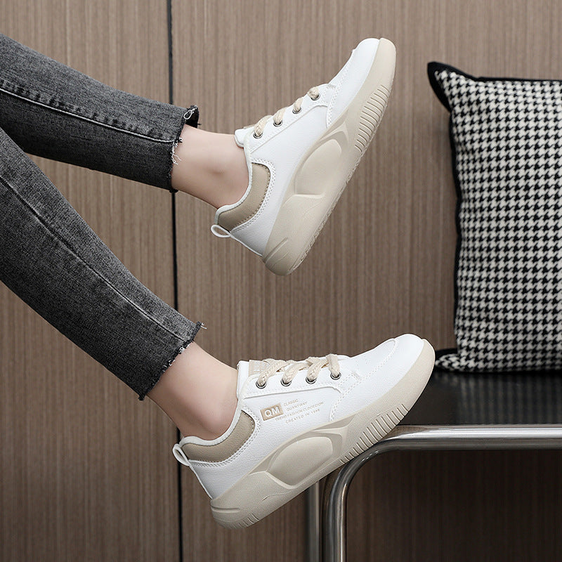 Damen Sportliche Freizeitsneaker mit stützender Sohle und atmungsaktivem Obermaterial EB