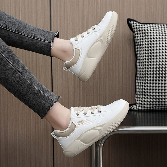 Damen Sportliche Freizeitsneaker mit stützender Sohle und atmungsaktivem Obermaterial EB