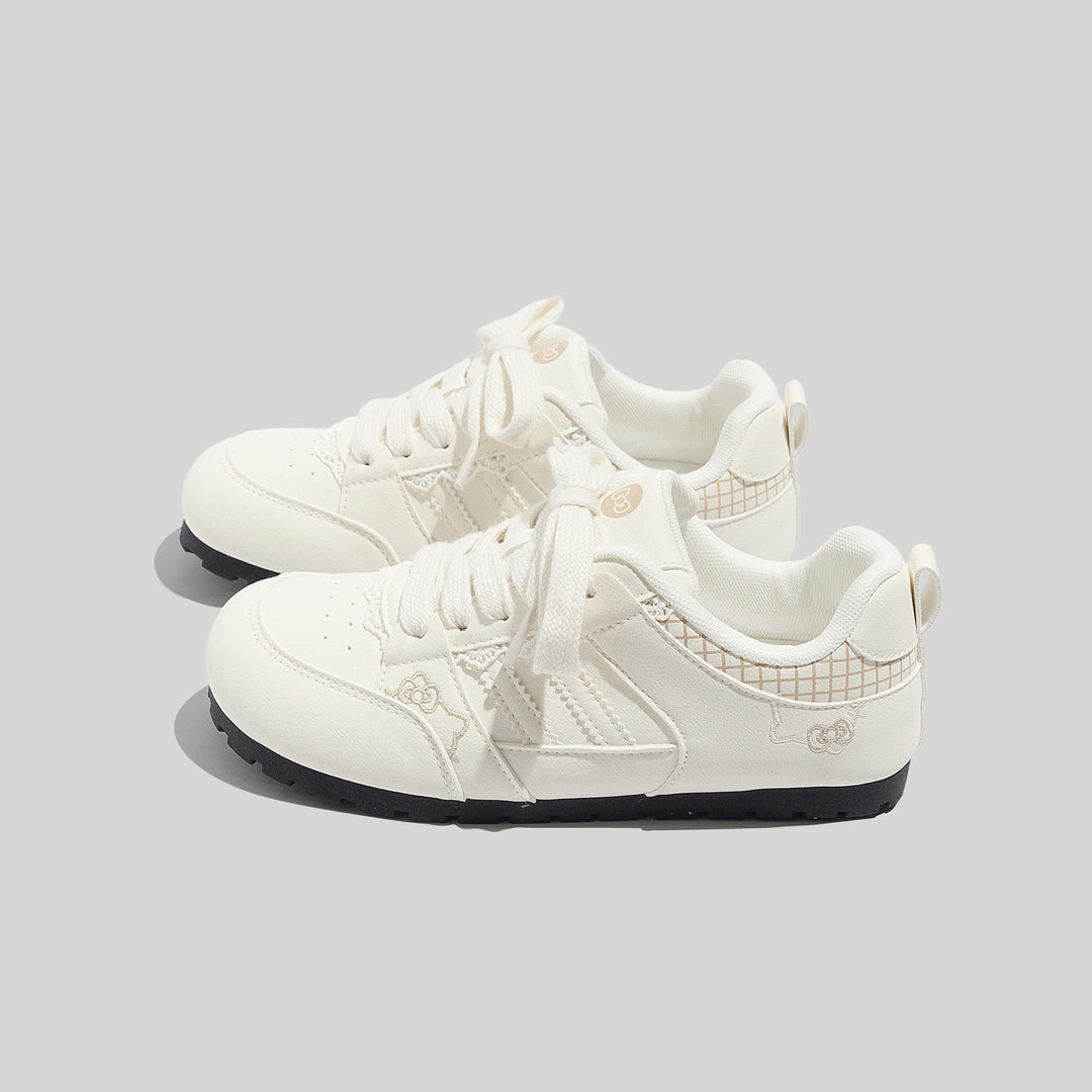 Damen Sportliche Sneakers mit verspieltem Design und atmungsaktiven Einsätzen EB