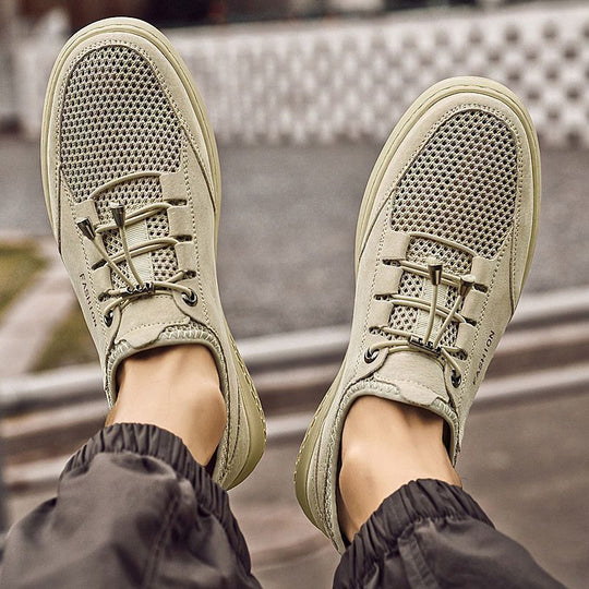Damen Atmungsaktive Freizeit-Sneaker mit rutschfester Sohle und flexibler Struktur EB