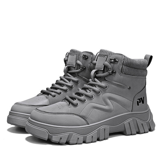 Damen Chunky High-Top Sneakers mit strapazierfähiger Sohle EB