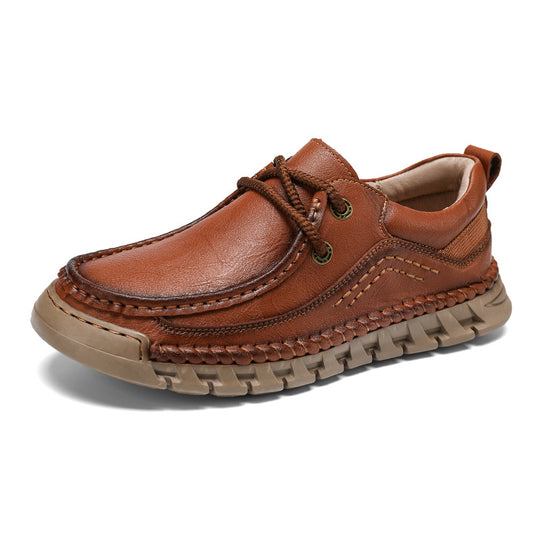 Herren Bequeme und robuste Schnürschuhe mit rutschfester Sohle EB