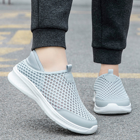 Damen Atmungsaktive Freizeitsneaker mit elastischem Einstieg EB