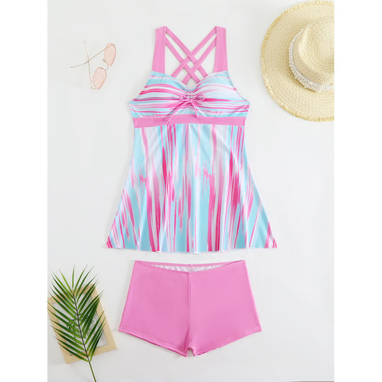 Damen Tankini-Oberteil mit Shorts EB
