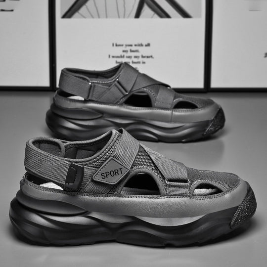 Damen Sportliche Sandalen mit bequemem Fußbett und atmungsaktivem Obermaterial EB