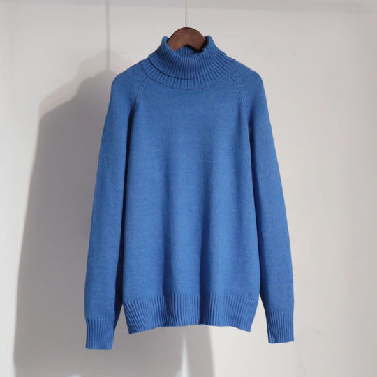 Damen Feinstrickpullover mit hohem Kragen EB