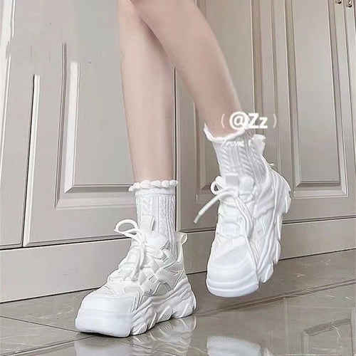 Damen Chunky Sneakers mit innovativem Dämpfungssystem EB