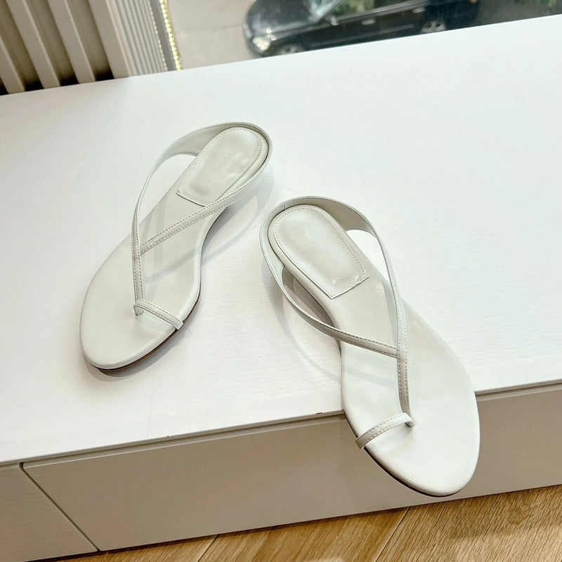 Damen elegante Zehentrenner Sandalen EB