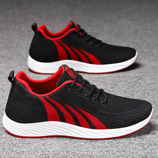 Damen Sportliche Netz-Sneaker mit atmungsaktiver Oberfläche und flexibler Sohle EB