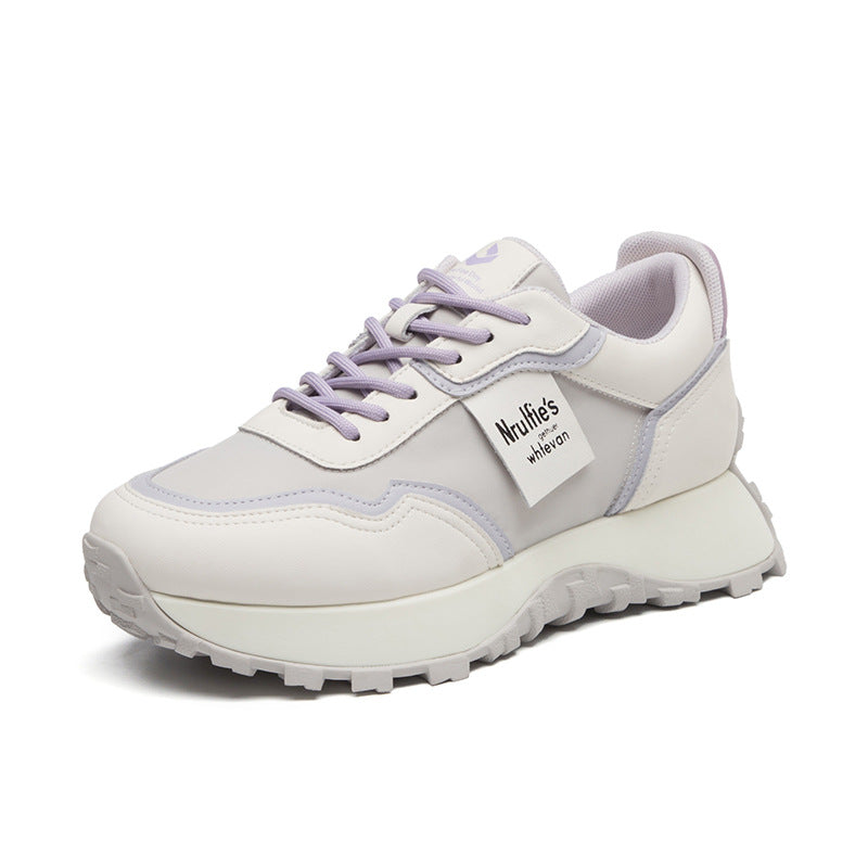 Damen modische Sneaker mit dämpfender Sohle und sportlichem Design EB