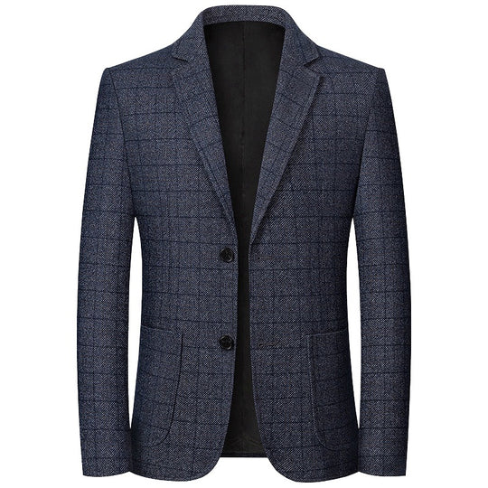 Herren Sakko Glencheck Slim Fit mit leichter Innenfütterung EB