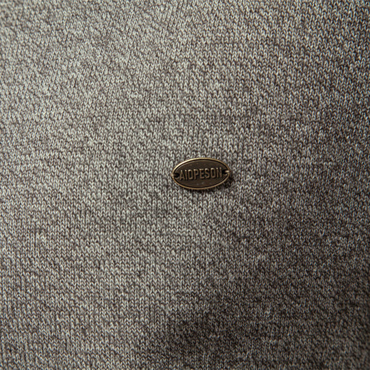 Herren Strickjacke mit modernem Stehkragen und praktischen Knöpfen EB