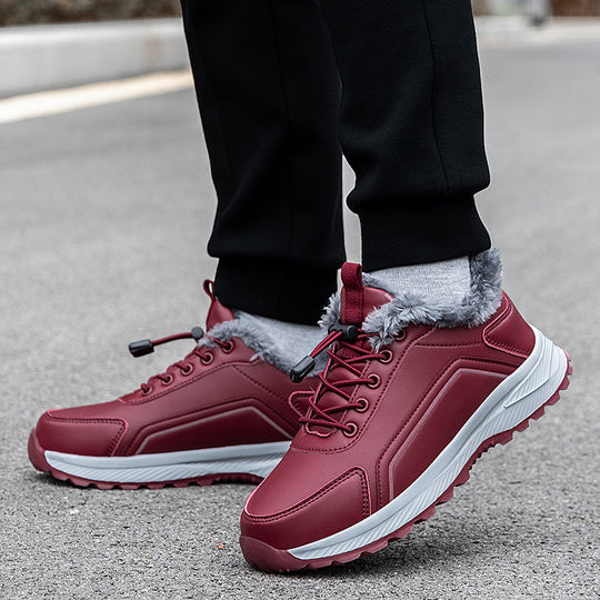 Damen Winterliche Trekking Sneakers mit rutschfester Sohle und isolierendem Warmfutter EB