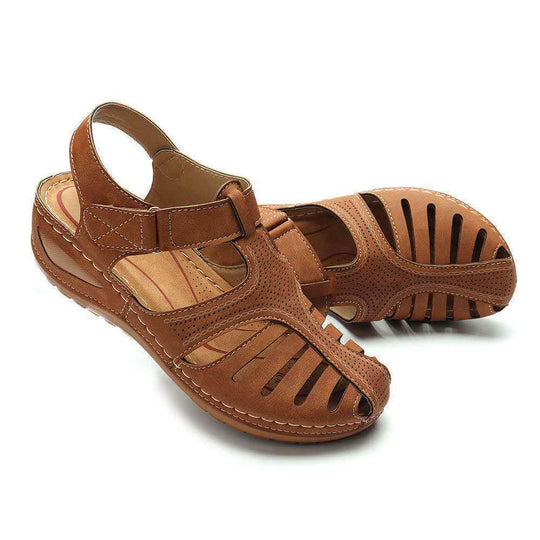 Damen Sandalen mit verstellbarem Riemendesign und atmungsaktivem Obermaterial EB