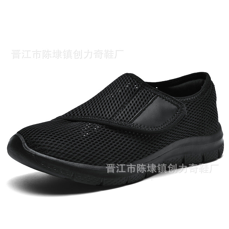 Damen Bequeme Slip-On Sneakers mit atmungsaktiver Netzstruktur EB