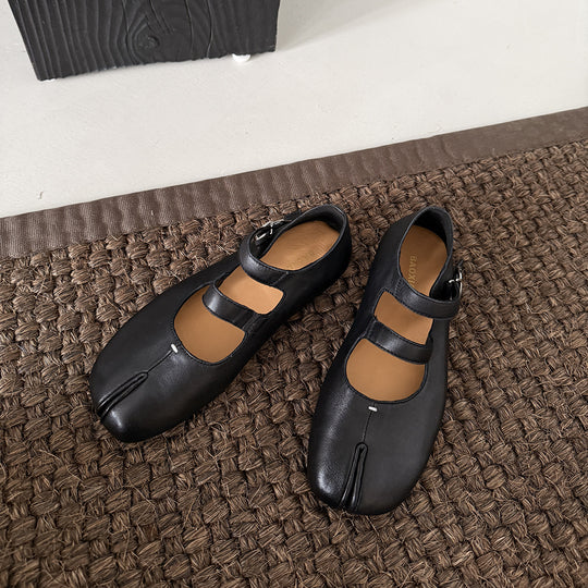 Damen Elegante Ballerinas mit modischem Riemchen und komfortabler Innensohle EB