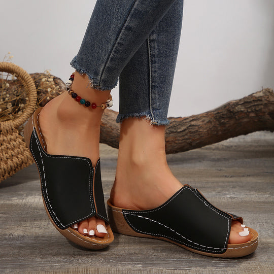 Damen Komfortable Clogs mit ergonomischem Fußbett EB