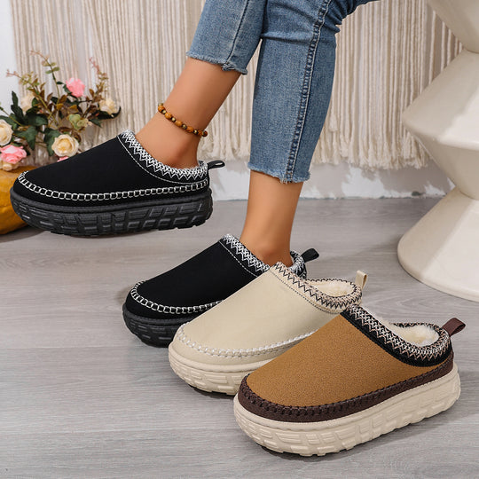 Damen bequeme Slip-On Clogs mit modischem Design und hochwertiger Sohle EB