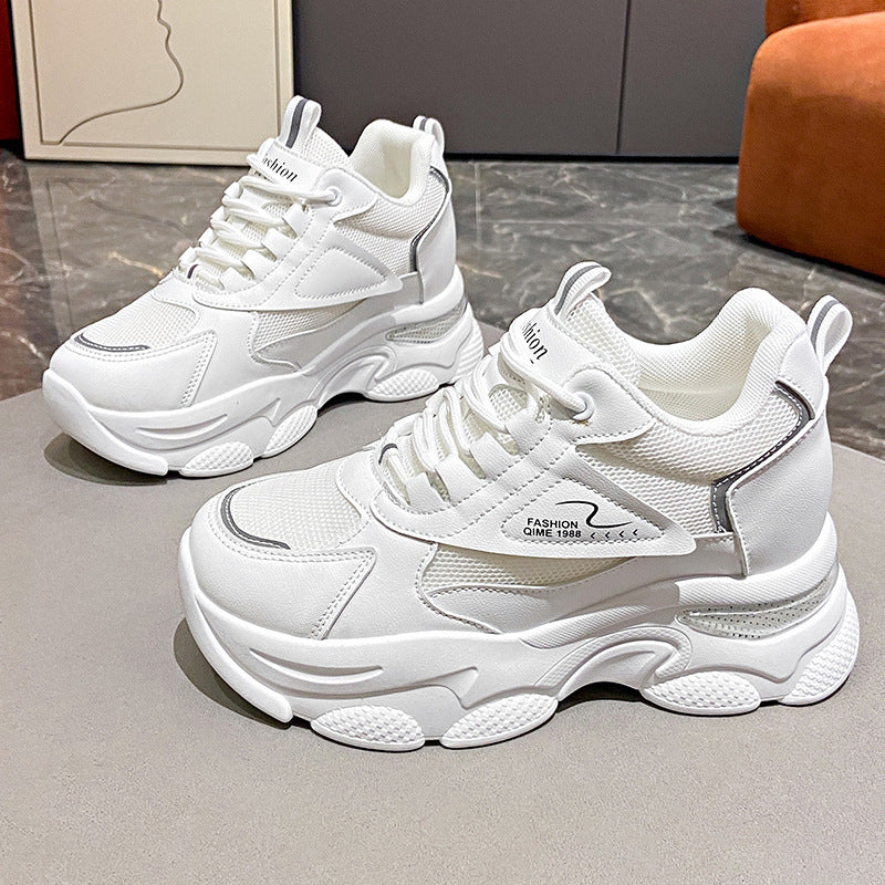 Damen Sportliche Chunky Sneakers mit leichtem Obermaterial und atmungsaktiver Sohle EB