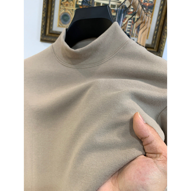 Damen Stehkragen Pullover aus weicher Baumwollmischung EB