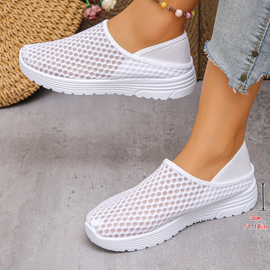 Damen Atmungsaktive Slip-On Sneakers EB