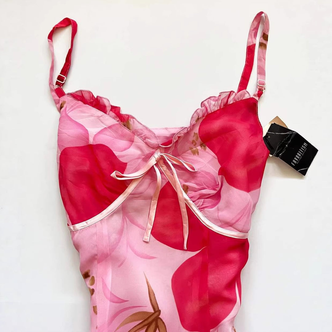 Damen Freizeitkleid mit floralem Design EB