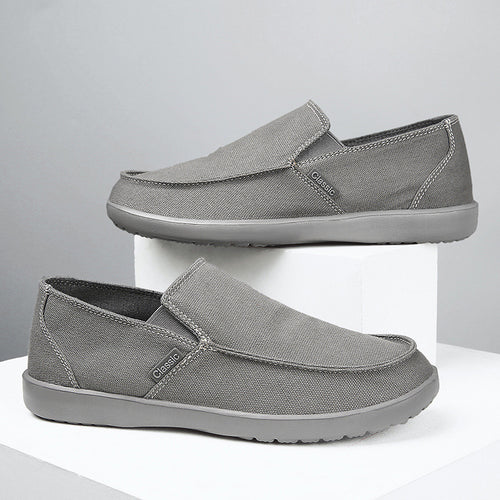 Damen Bequeme Slip-On Schuhe aus atmungsaktivem Material EB